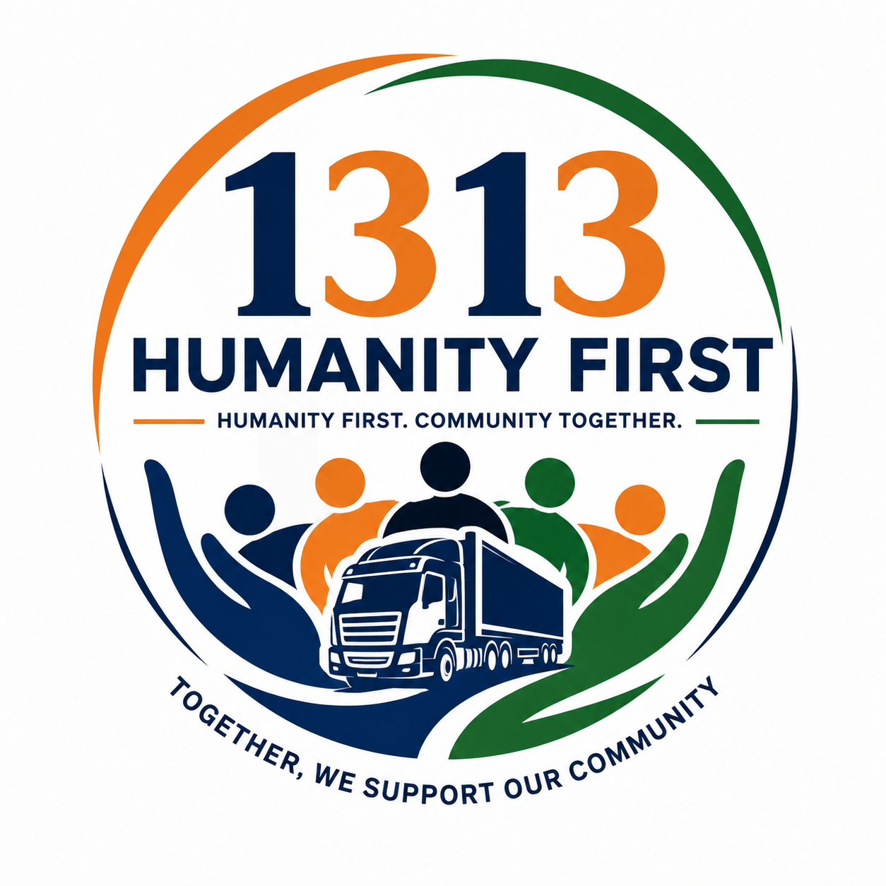 13 13 Humanity First logo